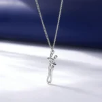 Silver Hug Necklace - Image 5