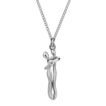 Silver Hug Necklace