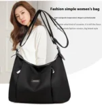 Fashion Oxford Cloth Shoulder Bag Simple Women's Crossbody Bag - Image 4
